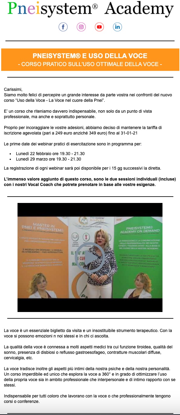 pneisystem academy news